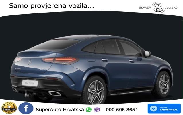 Mercedes GLE Coupe 400e (381 KS) 4MATIC 9G-TRONIC AMG ACC+HEAD+GR SJED+360+PANO