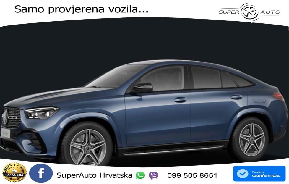 Mercedes GLE Coupe 400e (381 KS) 4MATIC 9G-TRONIC AMG ACC+HEAD+GR SJED+360+PANO
