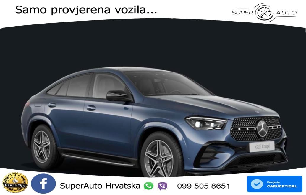 Mercedes GLE Coupe 400e (381 KS) 4MATIC 9G-TRONIC AMG ACC+HEAD+GR SJED+360+PANO