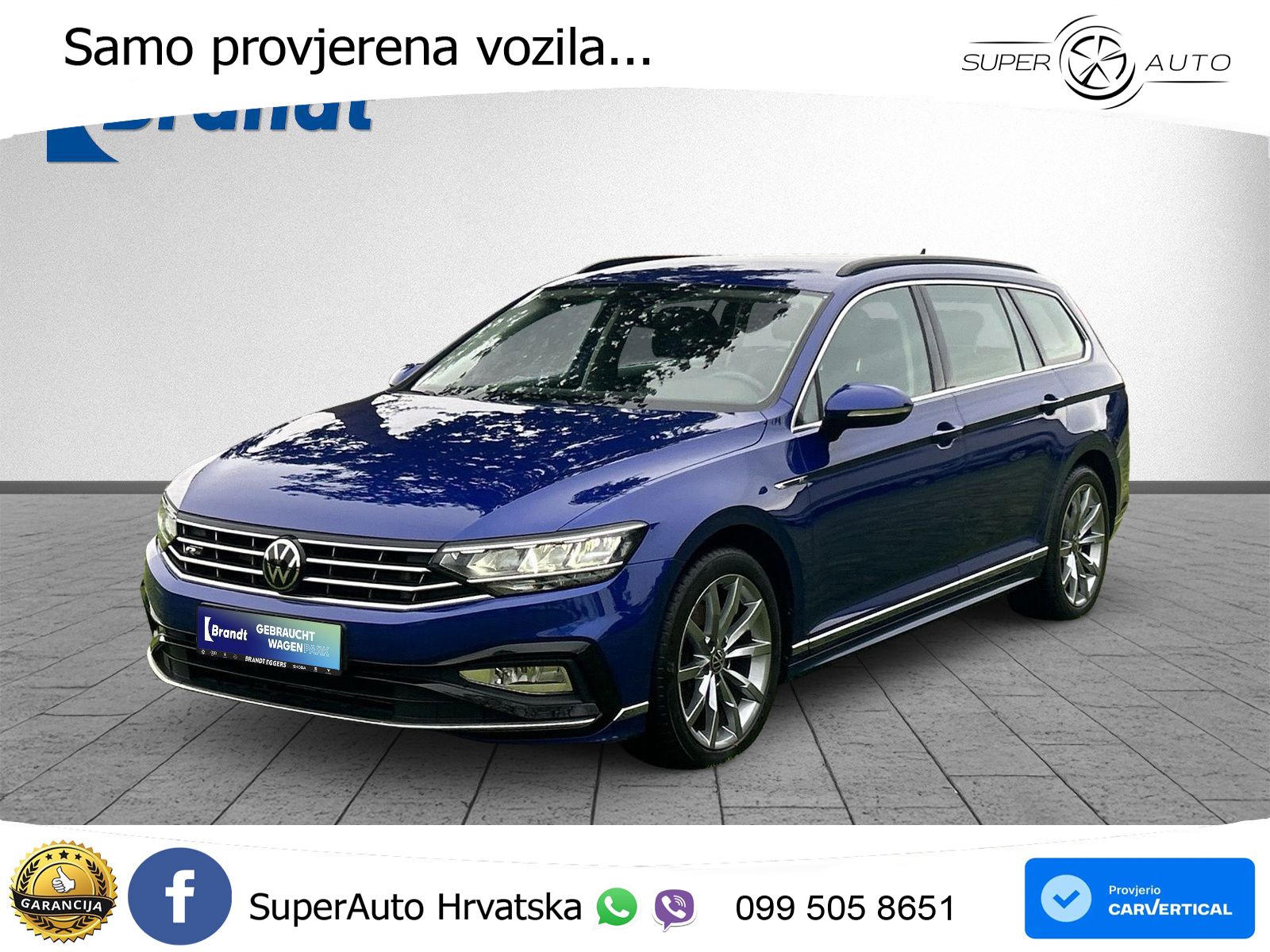 Volkswagen Passat Variant 1.5 TSI (150 KS) DSG ACT R-Line LED+GR SJED+ACC