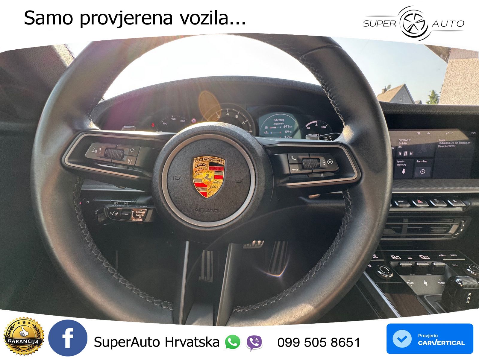 Porsche 911 Carrera Cabriolet 3.0 (385 KS) PDK ZRAČNI+ACC+GR SJED+KAM