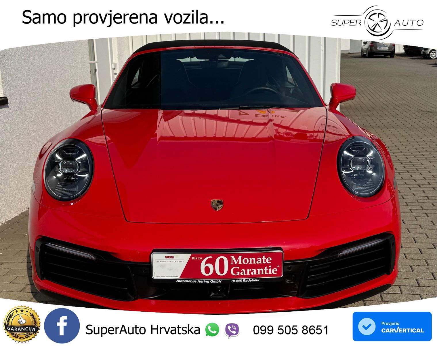 Porsche 911 Carrera Cabriolet 3.0 (385 KS) PDK ZRAČNI+ACC+GR SJED+KAM