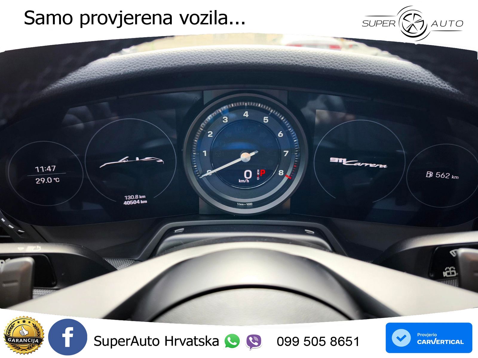 Porsche 911 Carrera Cabriolet 3.0 (385 KS) PDK ZRAČNI+ACC+GR SJED+KAM