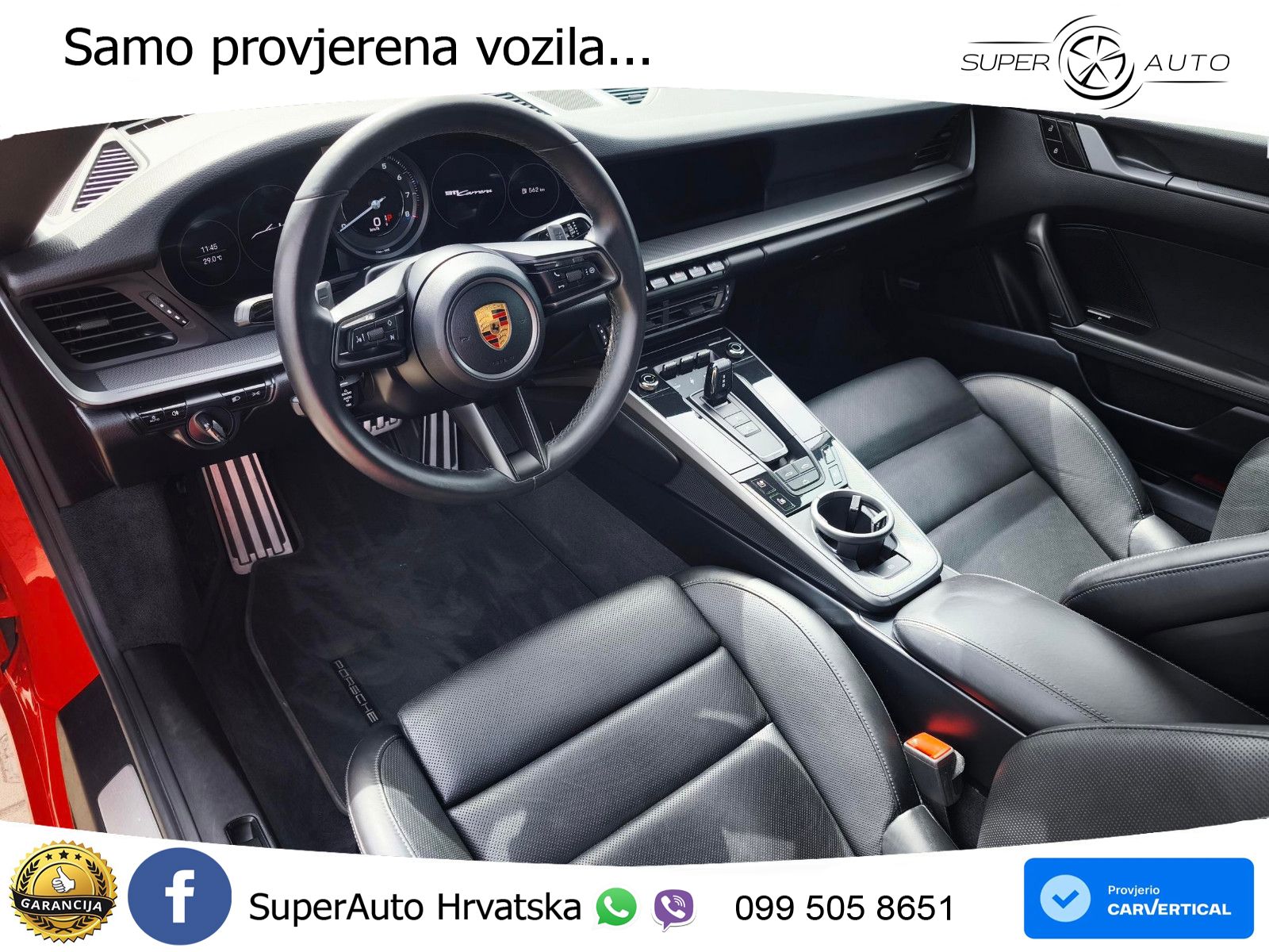 Porsche 911 Carrera Cabriolet 3.0 (385 KS) PDK ZRAČNI+ACC+GR SJED+KAM