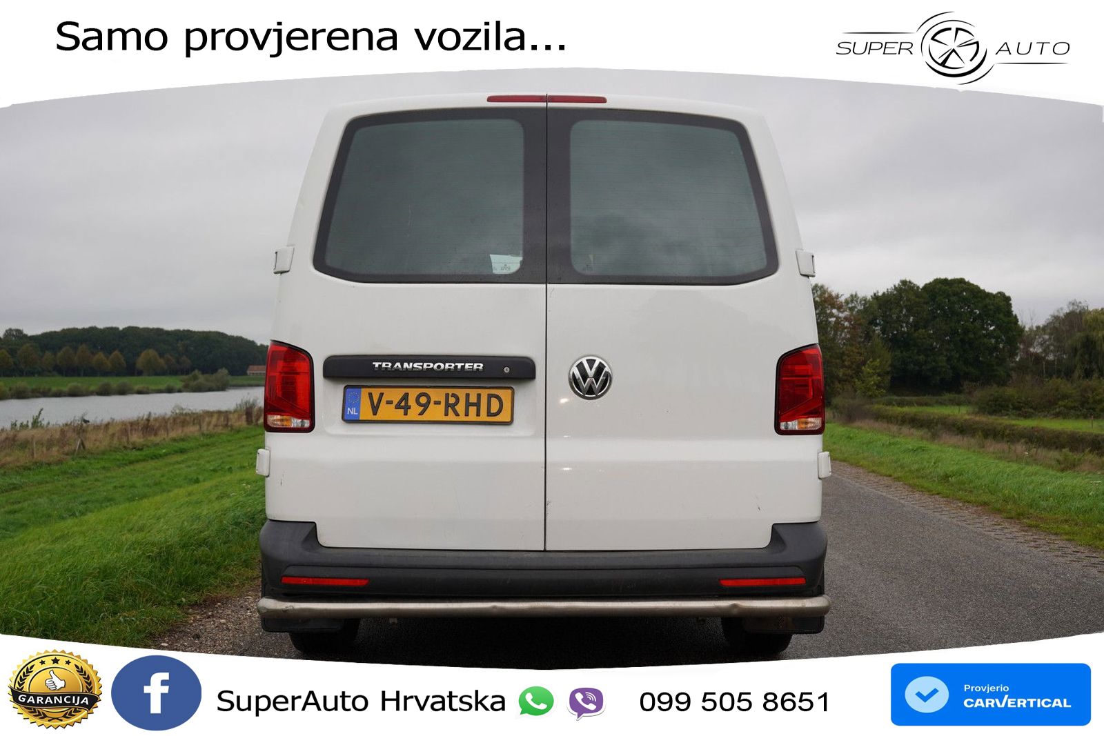 Volkswagen Transporter 2.0 TDI L2H1 28 Comfortline / 3 pers 150 KS