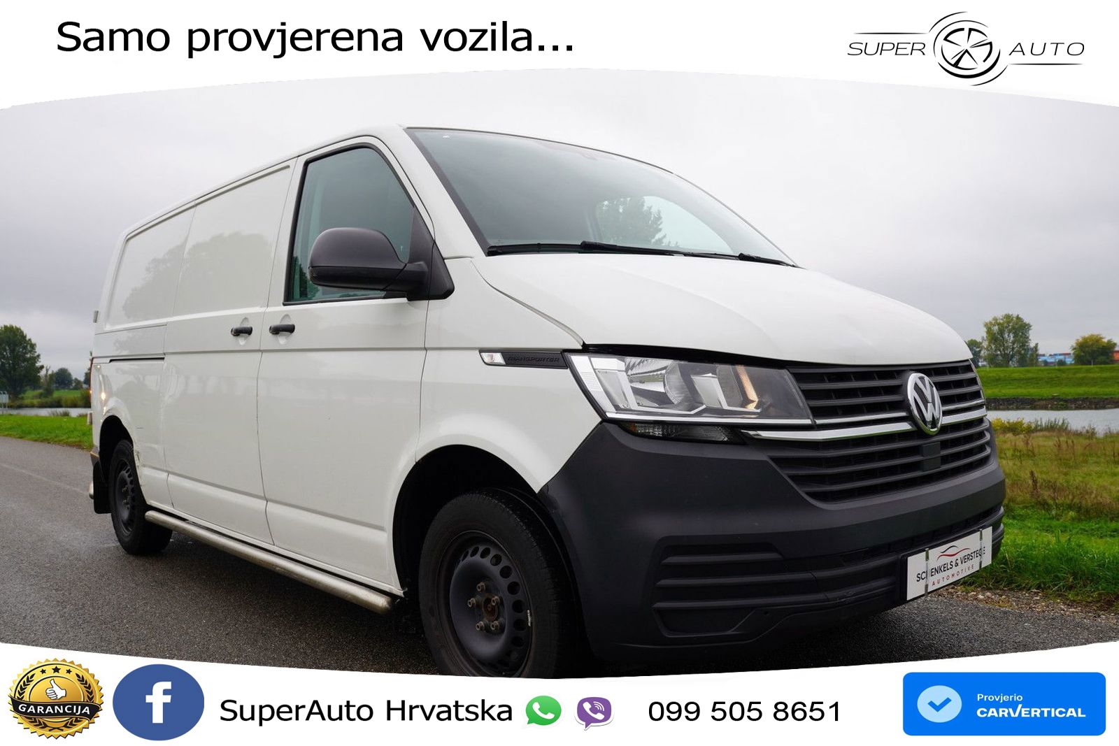Volkswagen Transporter 2.0 TDI L2H1 28 Comfortline / 3 pers 150 KS