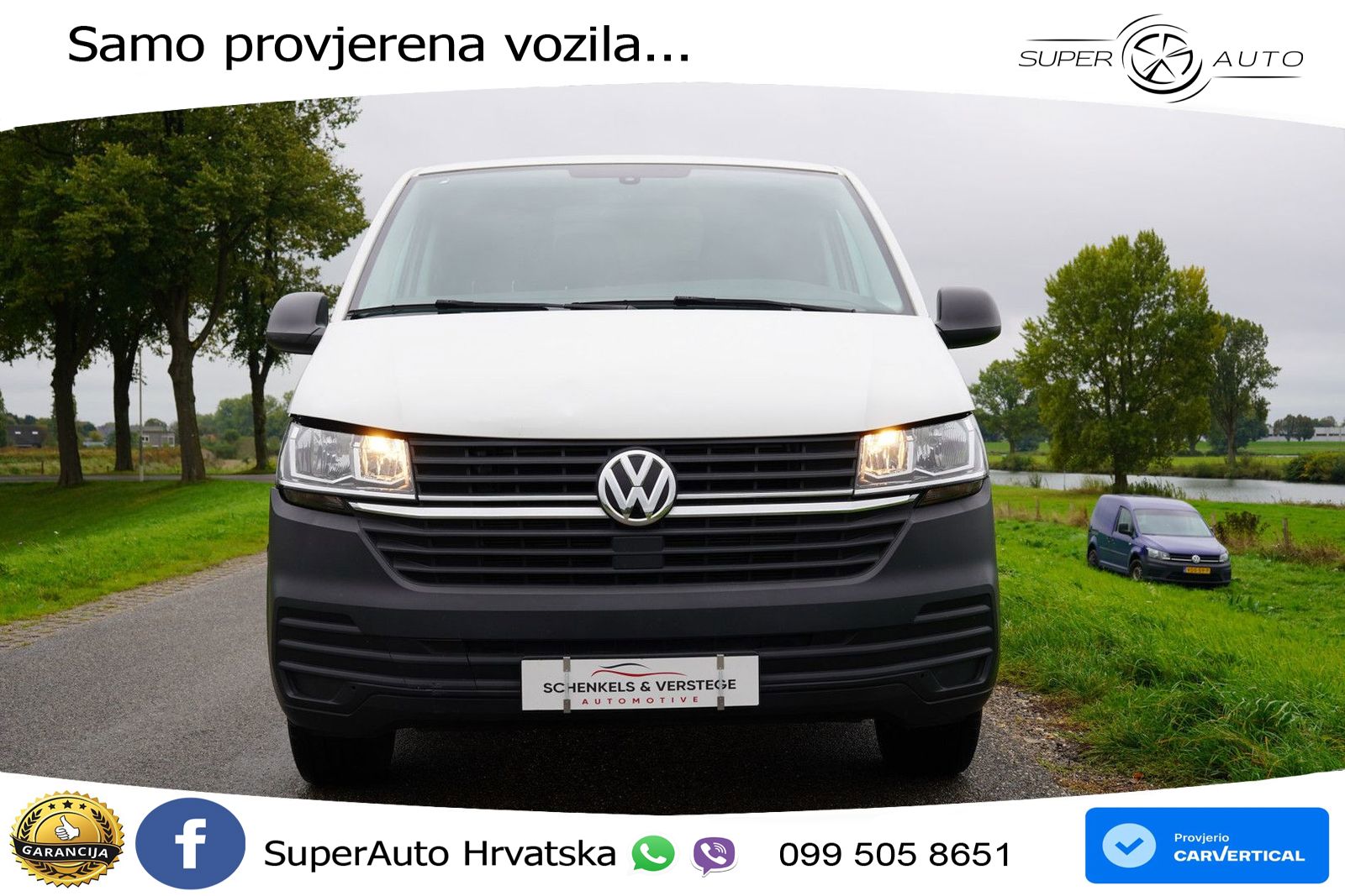 Volkswagen Transporter 2.0 TDI L2H1 28 Comfortline / 3 pers 150 KS