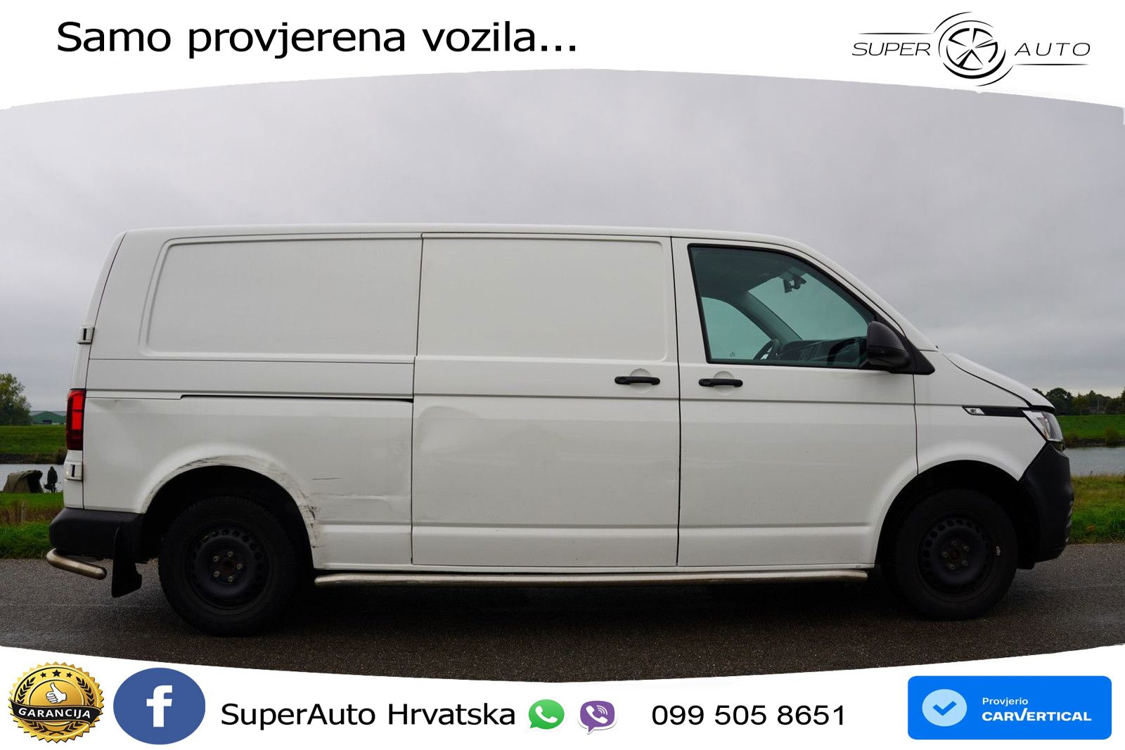 Volkswagen Transporter 2.0 TDI L2H1 28 Comfortline / 3 pers 150 KS
