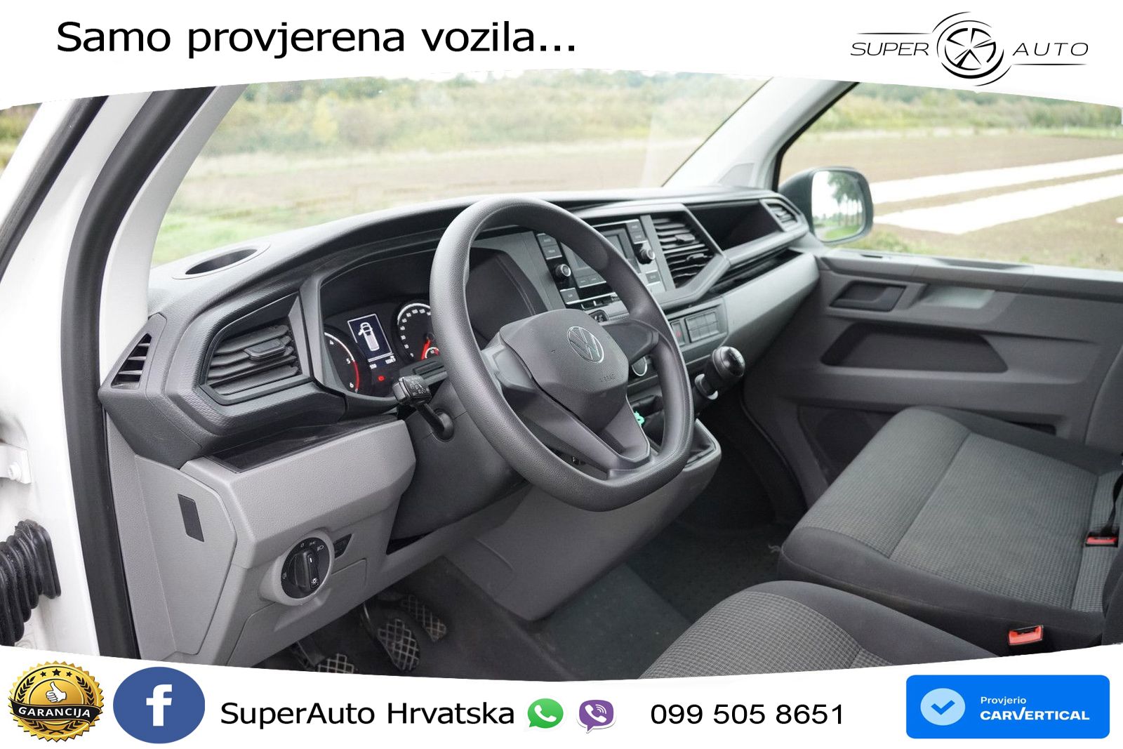 Volkswagen Transporter 2.0 TDI L2H1 28 Comfortline / 3 pers 150 KS