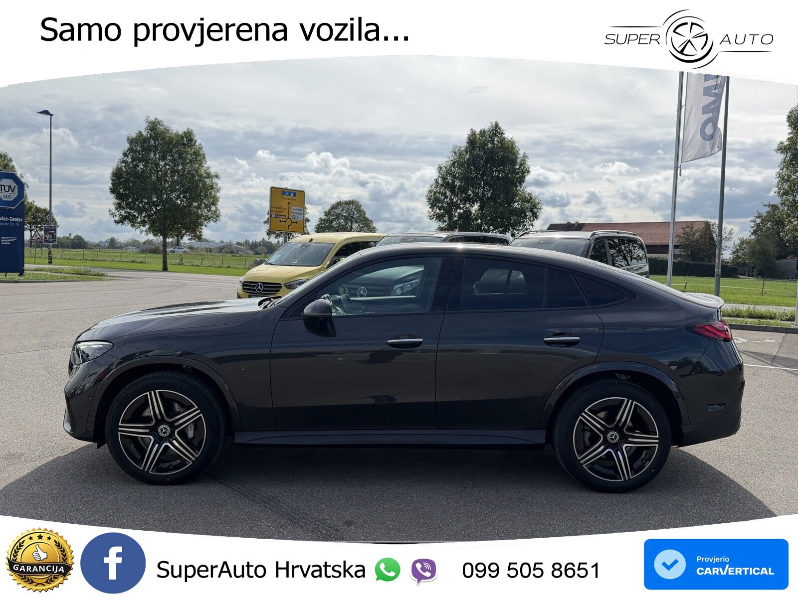 Mercedes GLC Coupe 220d (197 KS) 4MATIC 9G-TRONIC AMG LED+GR SJED+ACC