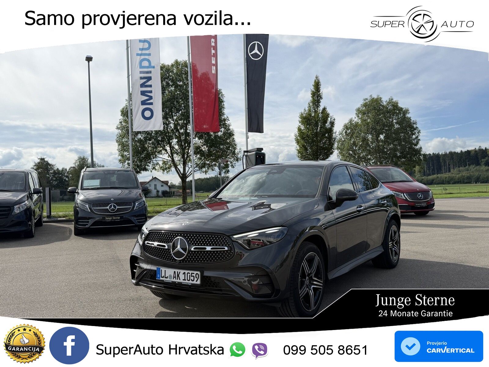 Mercedes GLC Coupe 220d (197 KS) 4MATIC 9G-TRONIC AMG LED+GR SJED+ACC