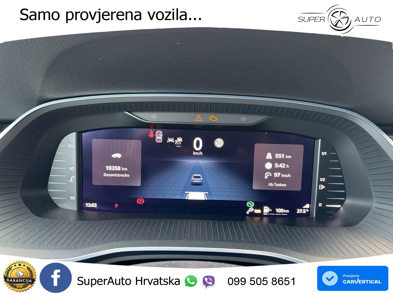 Škoda Octavia Combi 2.0 TDI (150 KS) DSG LED+GR SJED+ACC