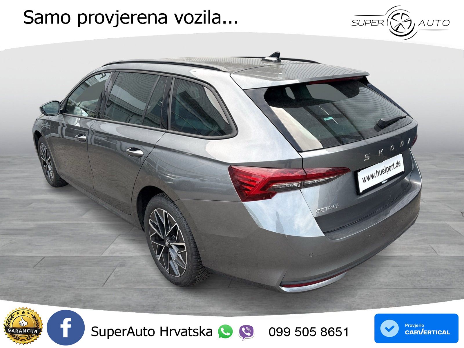 Škoda Octavia Combi 2.0 TDI (150 KS) DSG LED+GR SJED+ACC