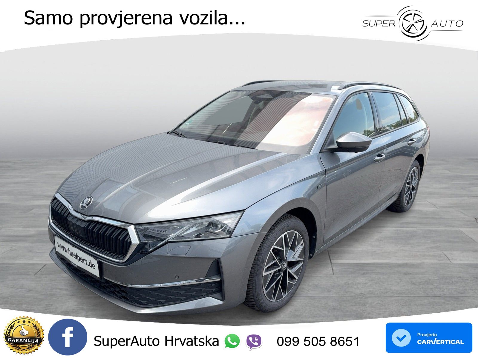 Škoda Octavia Combi 2.0 TDI (150 KS) DSG LED+GR SJED+ACC