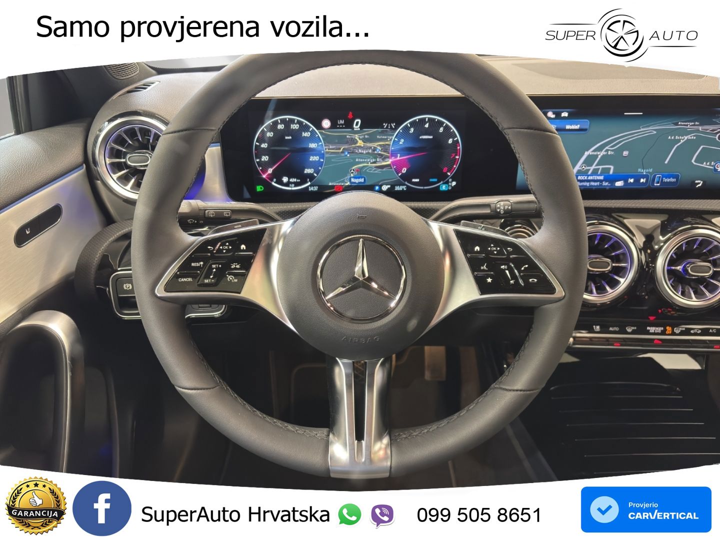Mercedes-Benz A 200 7G-DCT LED+GR SJED+ACC