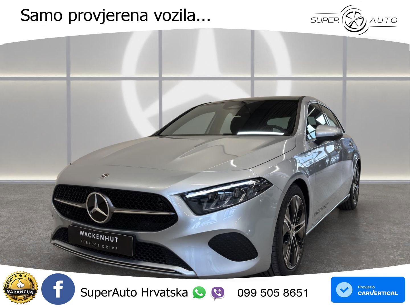 Mercedes-Benz A 200 7G-DCT LED+GR SJED+ACC