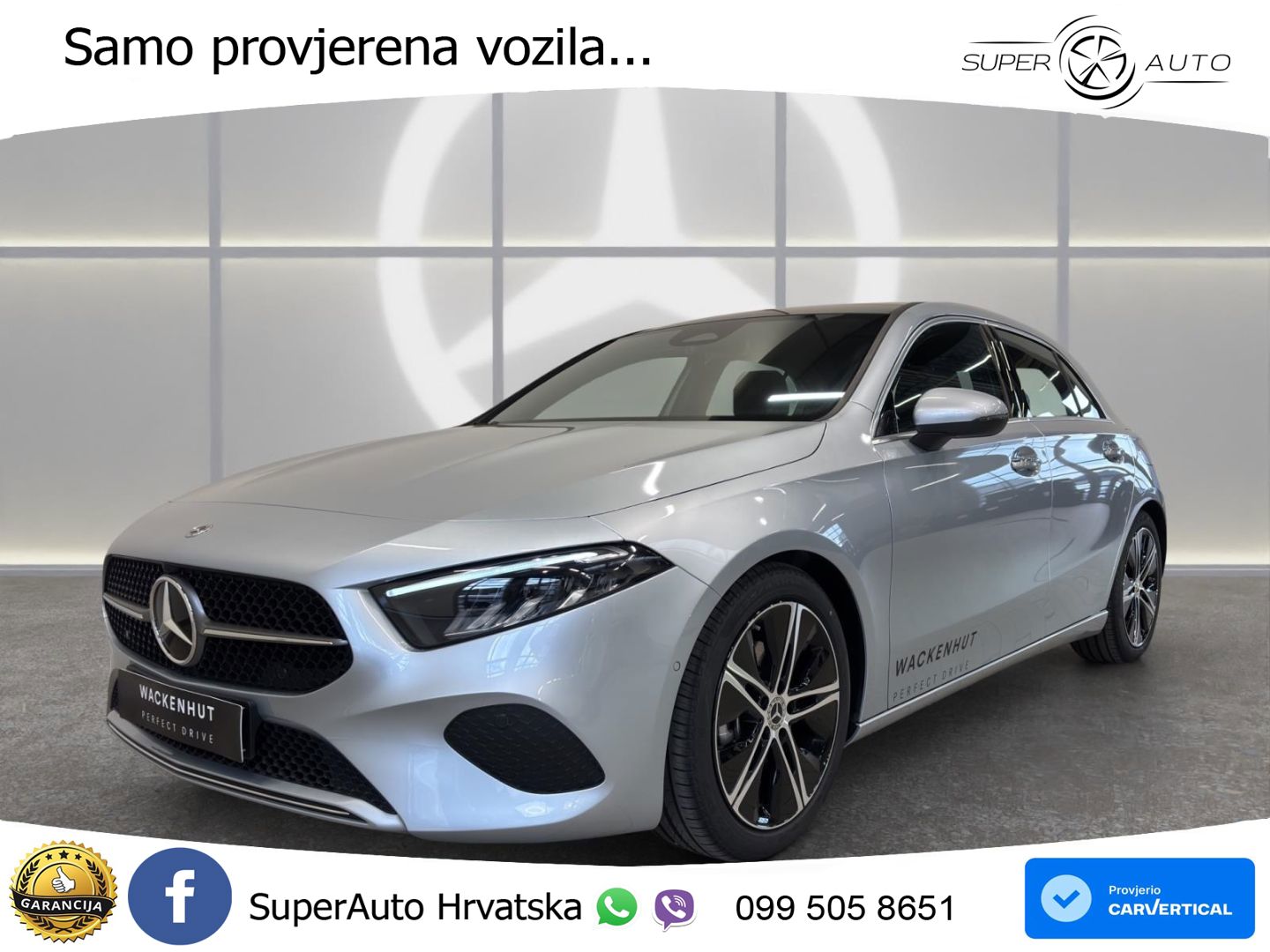 Mercedes-Benz A 200 7G-DCT LED+GR SJED+ACC