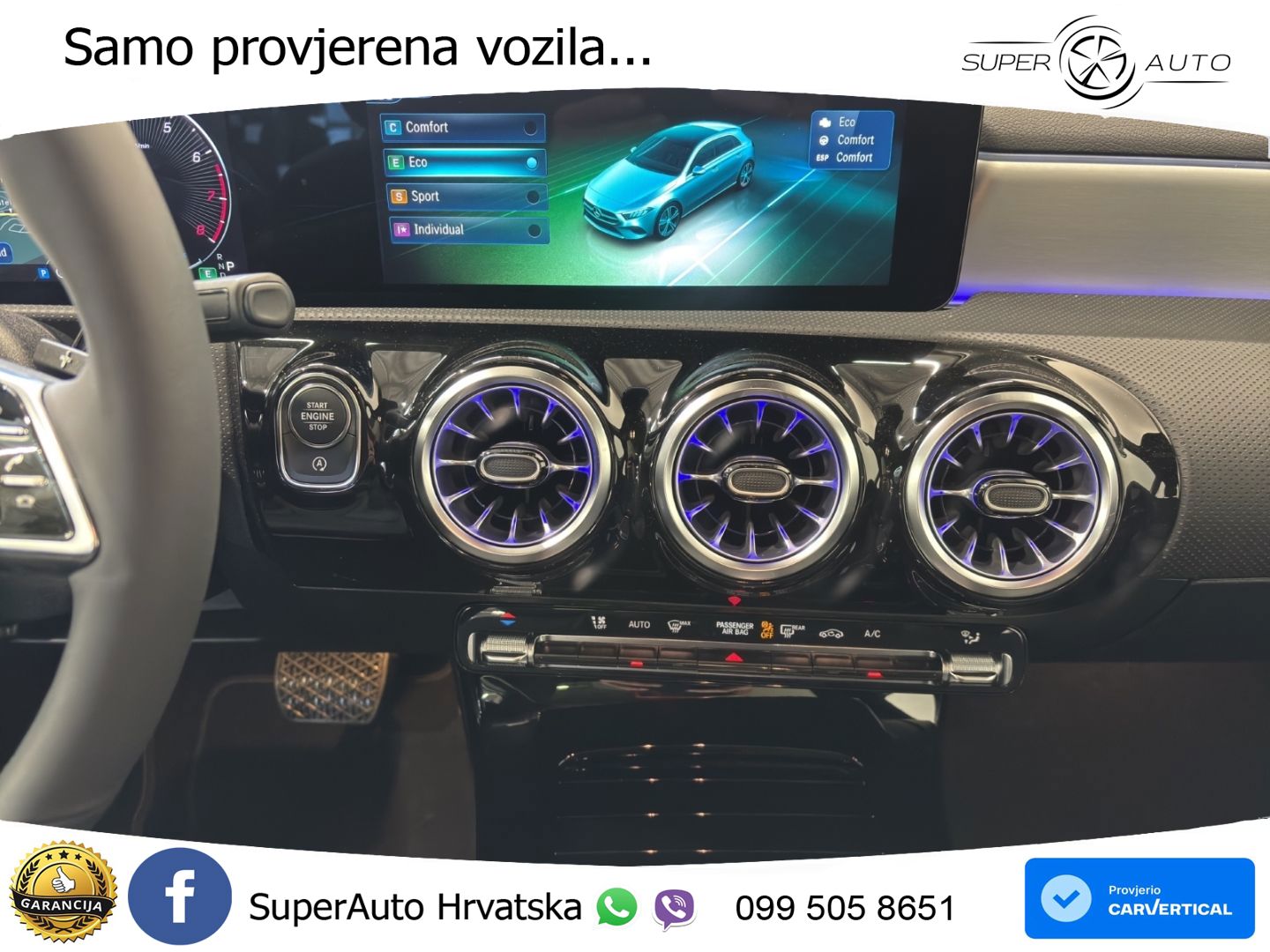 Mercedes-Benz A 200 7G-DCT LED+GR SJED+ACC