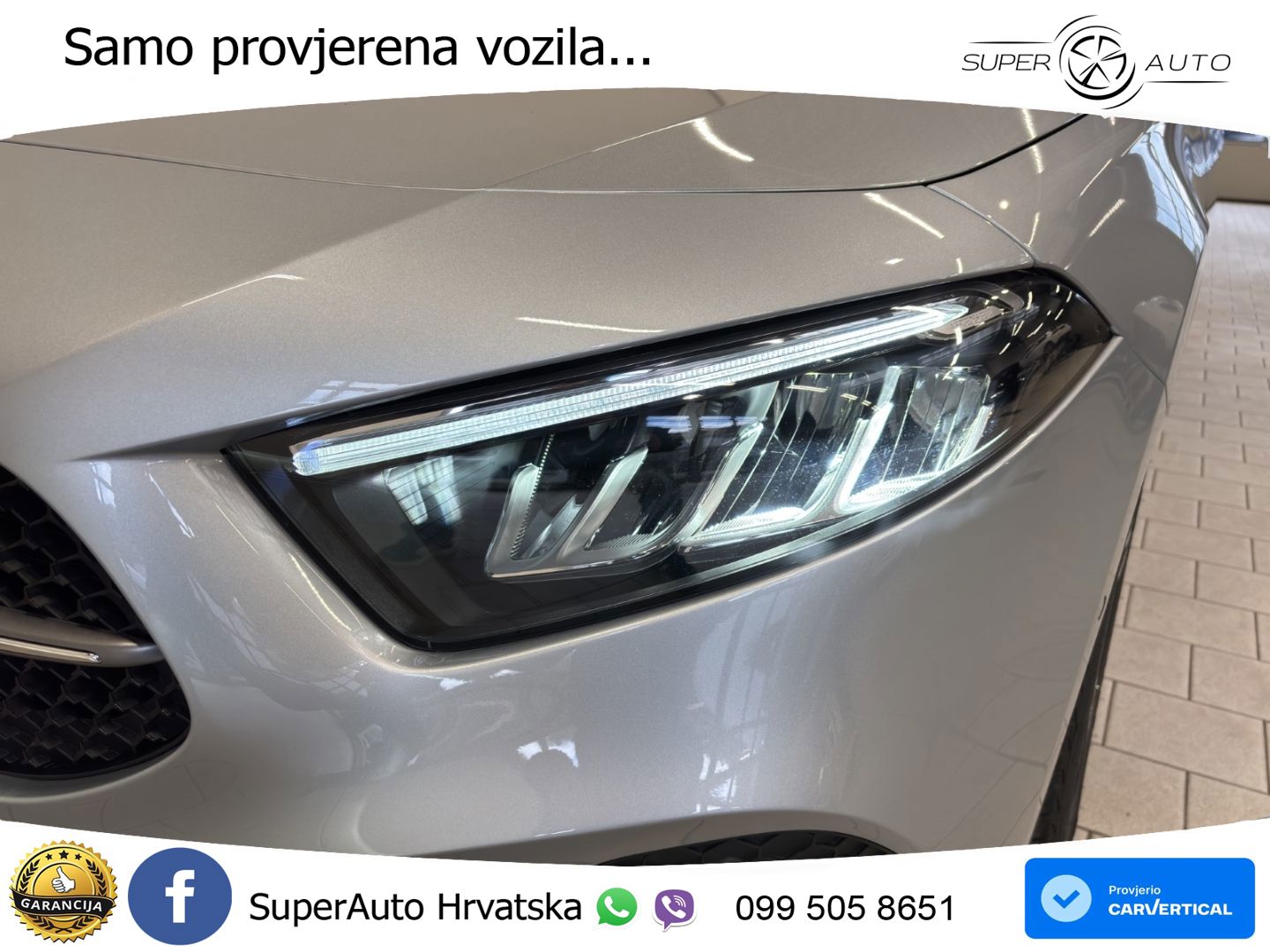 Mercedes-Benz A 200 7G-DCT LED+GR SJED+ACC