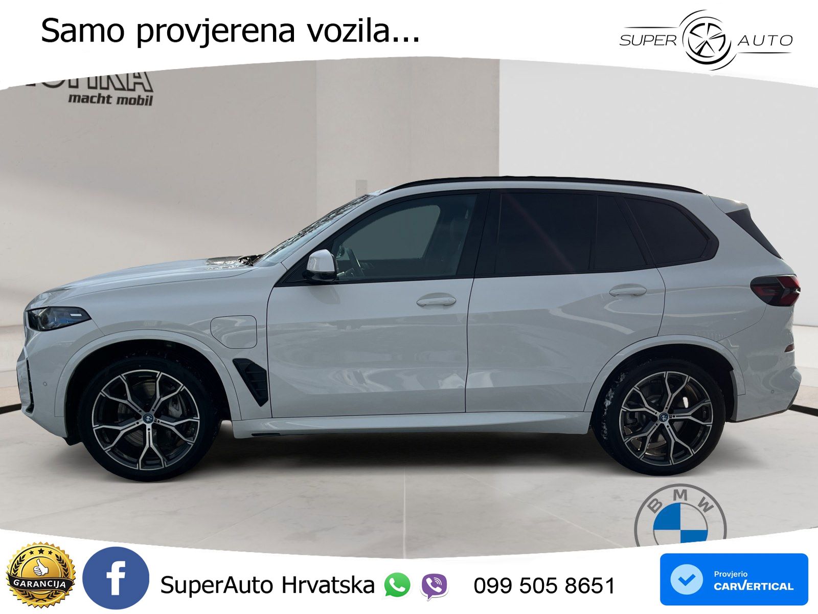 BMW X5 50e (489 KS) xDrive Steptronic M Sport LED+GR SJED+ACC