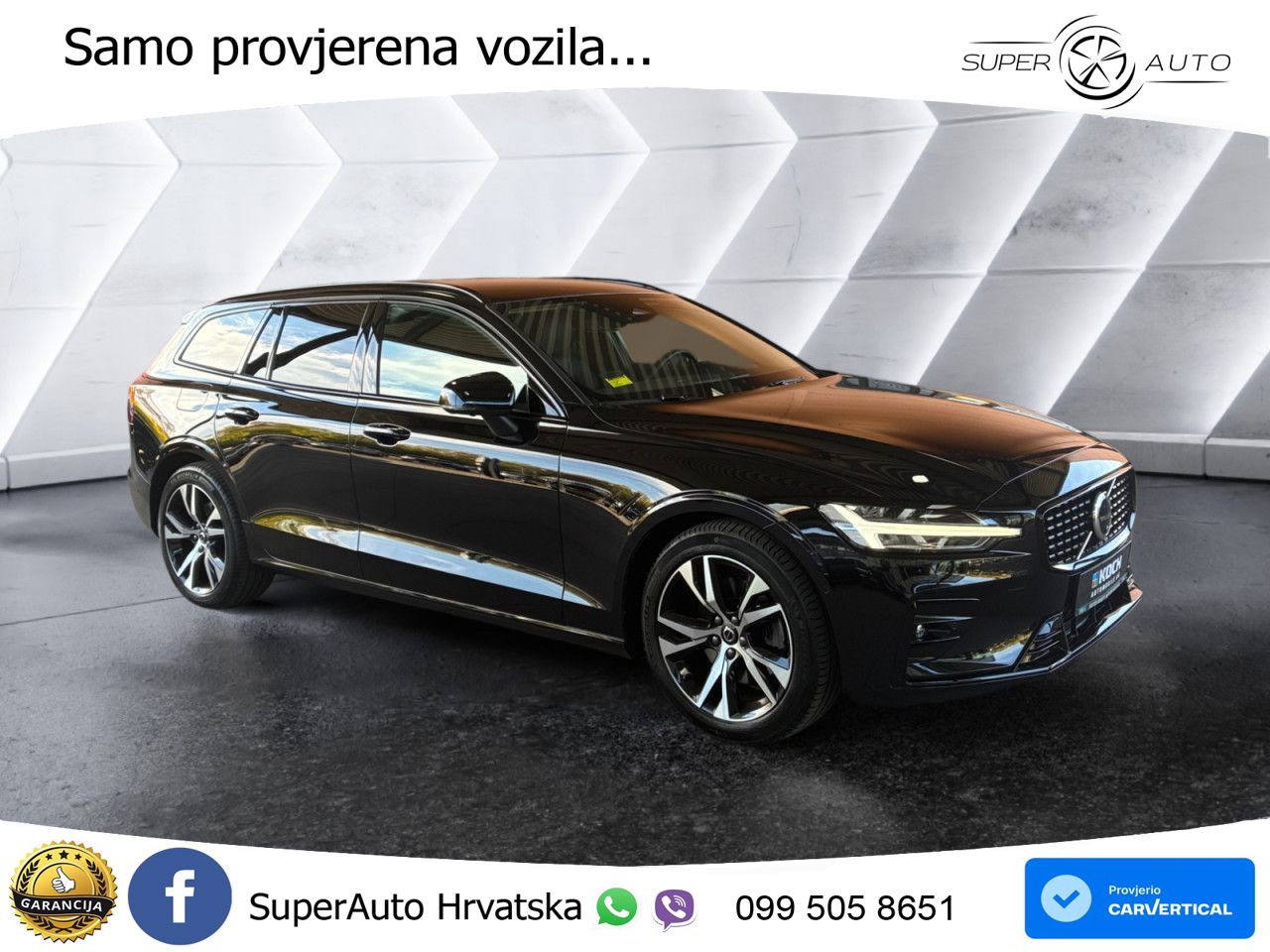 Volvo V60 2.0 B4 Benzin DCT LED+GR SJED+ACC