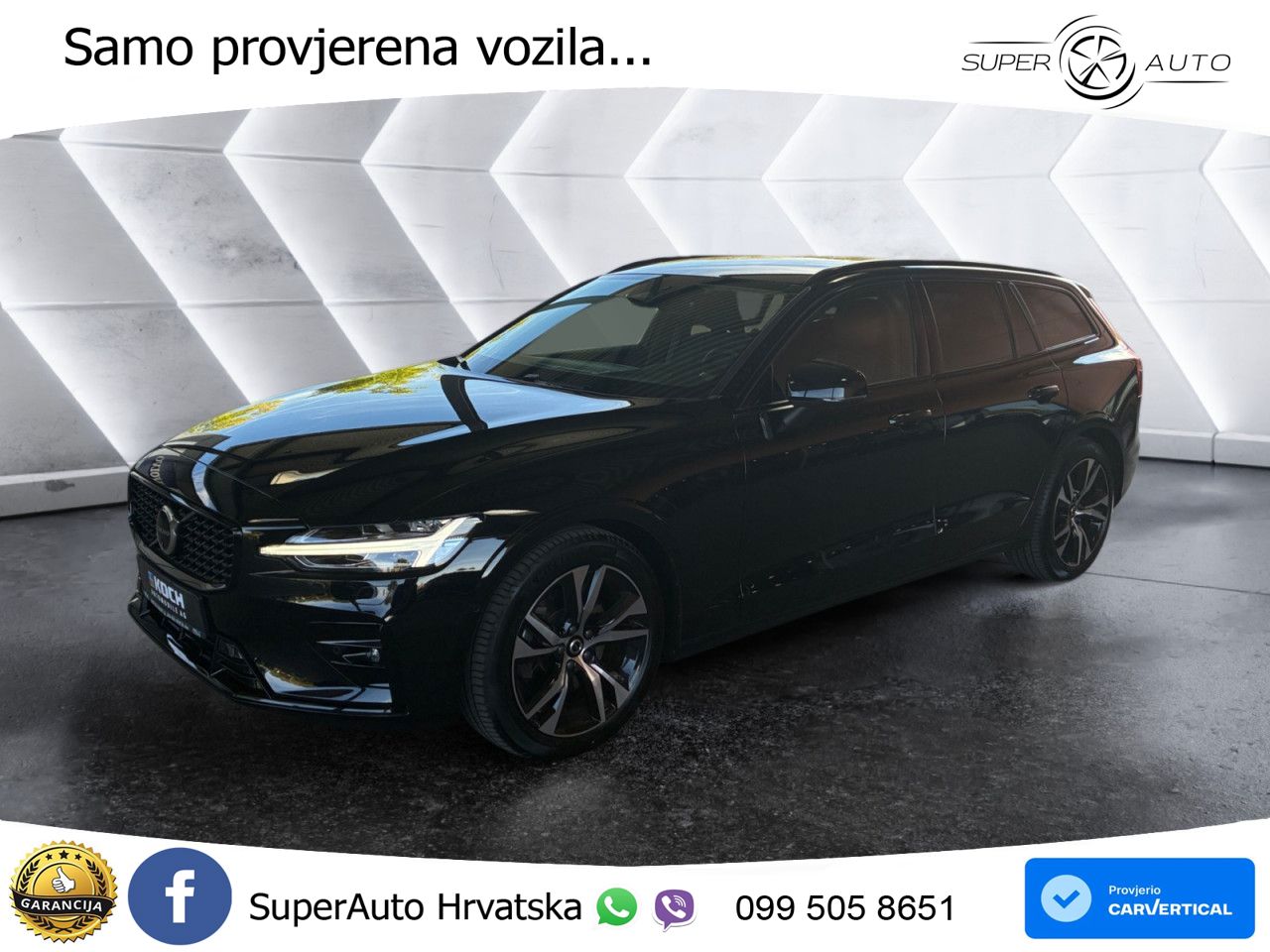 Volvo V60 2.0 B4 Benzin DCT LED+GR SJED+ACC
