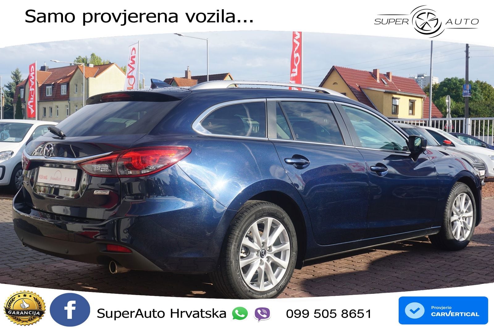 Mazda 6 Sport Combi 2.0 SKYACTIV-G (165 KS) SKYACTIV-Drive