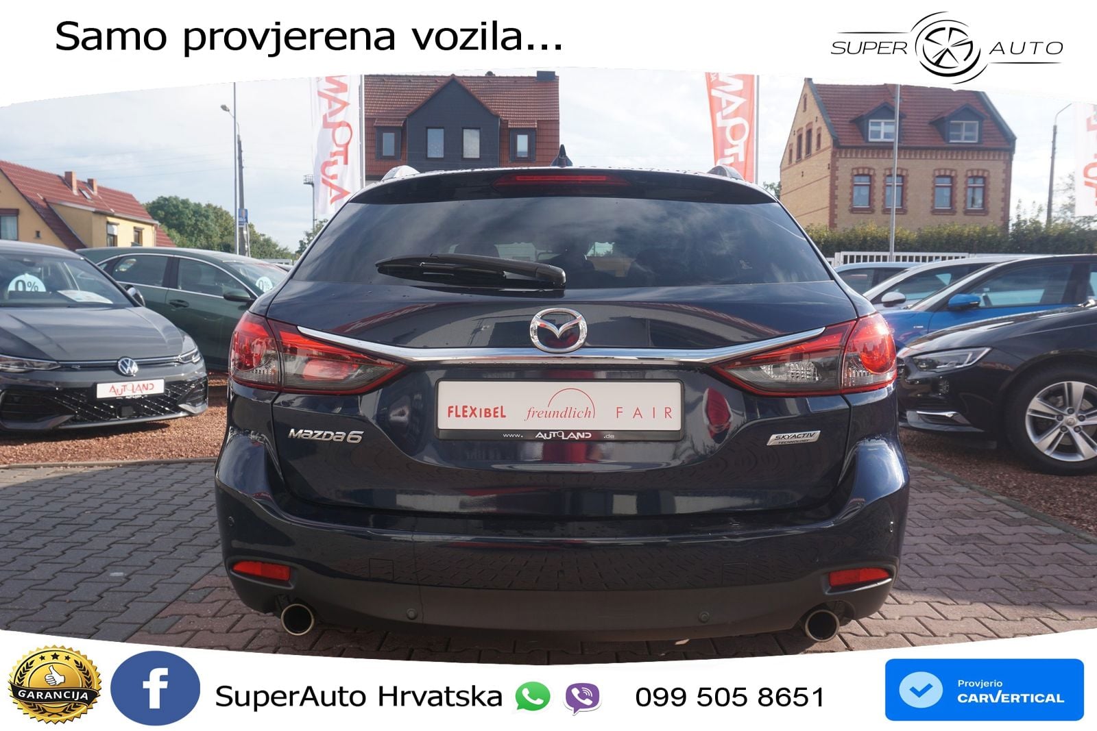 Mazda 6 Sport Combi 2.0 SKYACTIV-G (165 KS) SKYACTIV-Drive