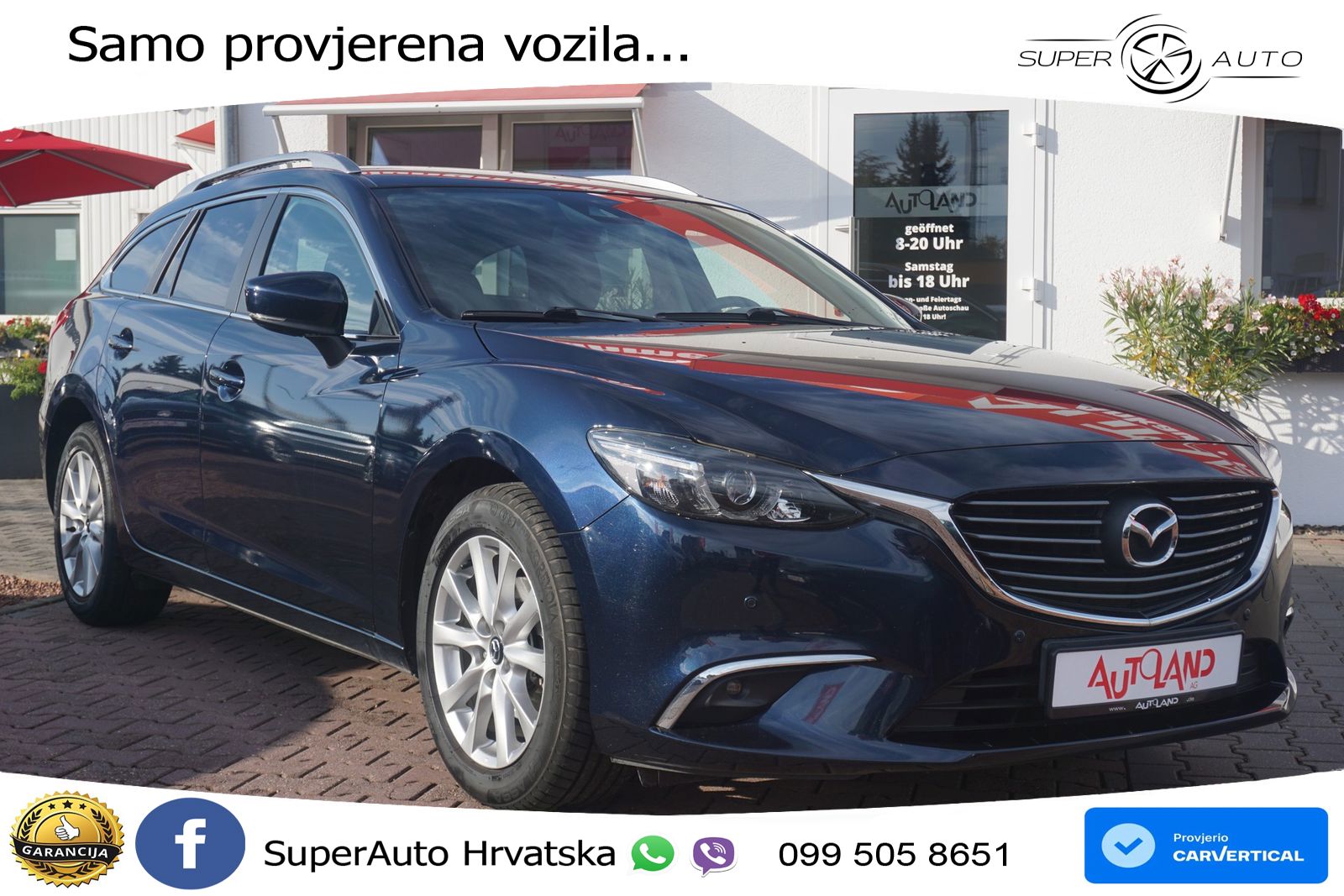 Mazda 6 Sport Combi 2.0 SKYACTIV-G (165 KS) SKYACTIV-Drive