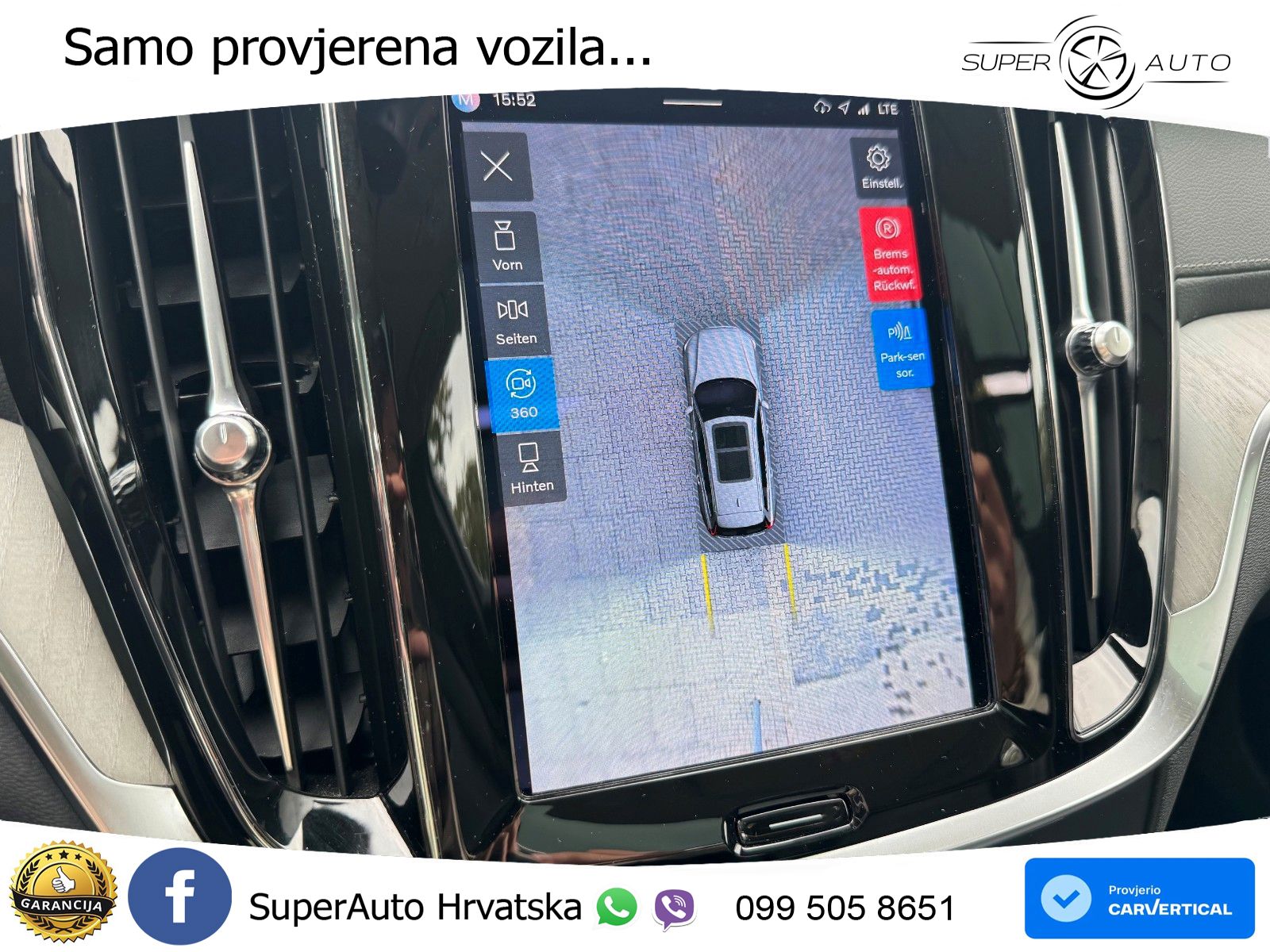 Volvo V60 2.0 B4 Diesel Geartronic ACC+HEAD+4xGR SJED+360+PANO