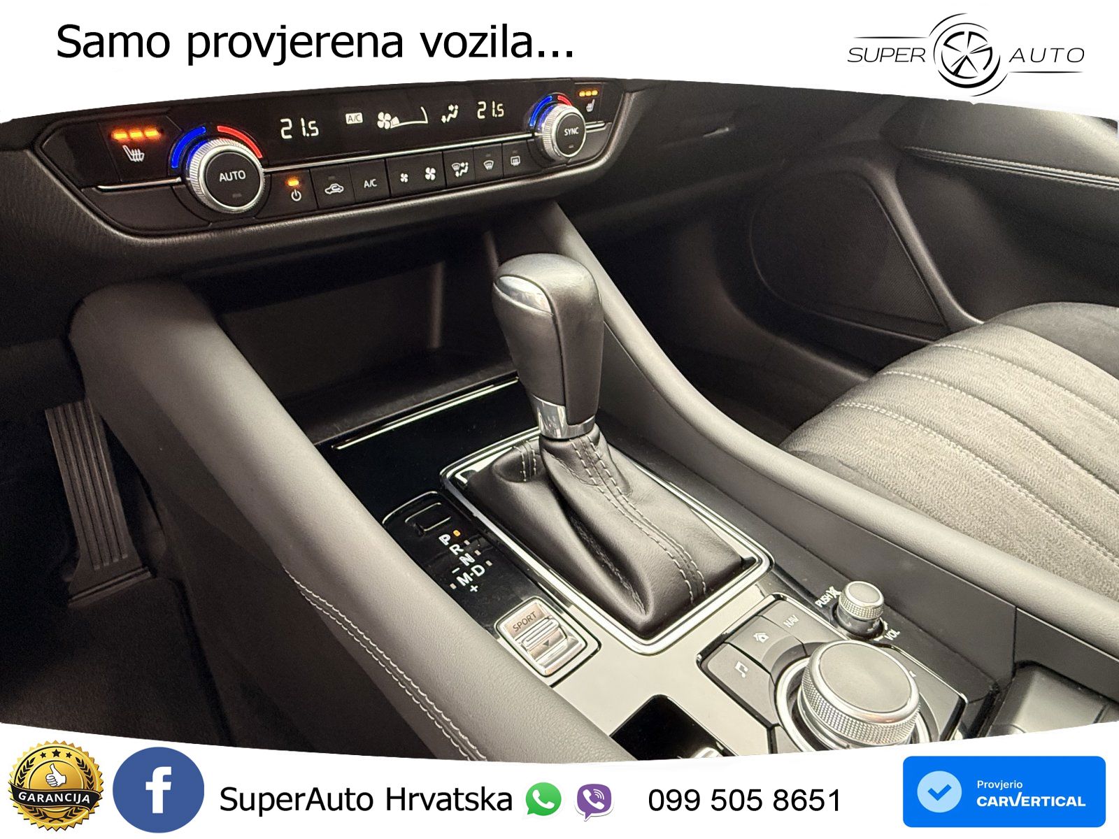 Mazda 6 Sport Combi 2.0 SKYACTIV-G (165 KS) SKYACTIV-Drive LED+GR SJED+ACC
