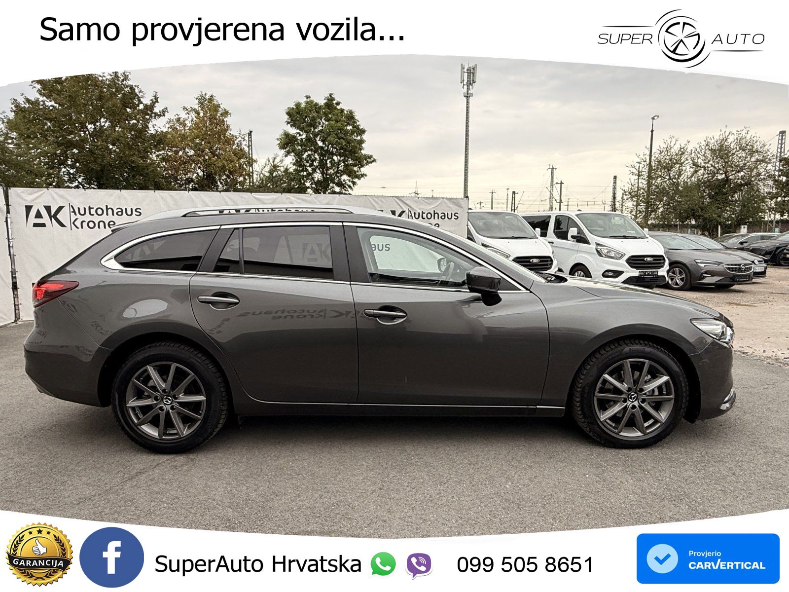 Mazda 6 Sport Combi 2.0 SKYACTIV-G (165 KS) SKYACTIV-Drive LED+GR SJED+ACC