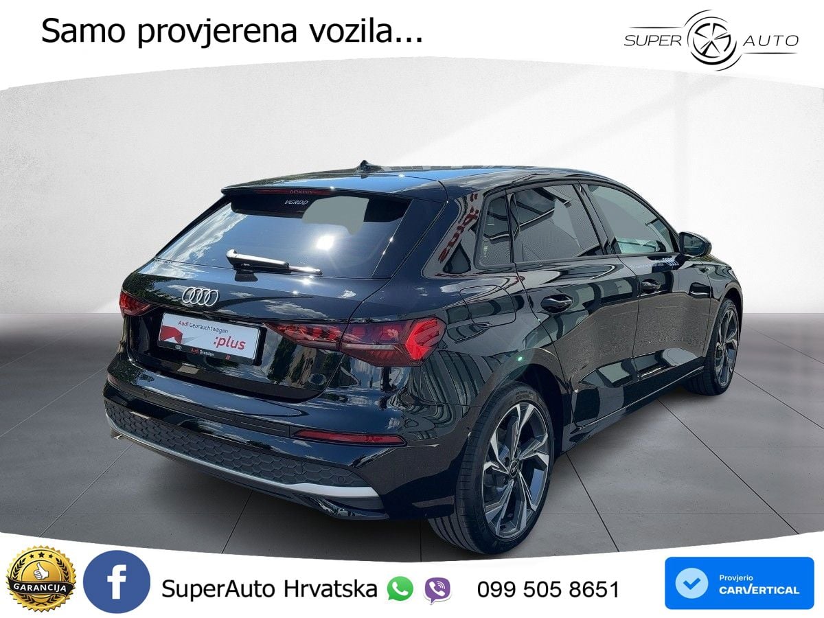 Audi A3 40 TFSIe (204 KS) S tronic advanced LED+GR SJED+ACC