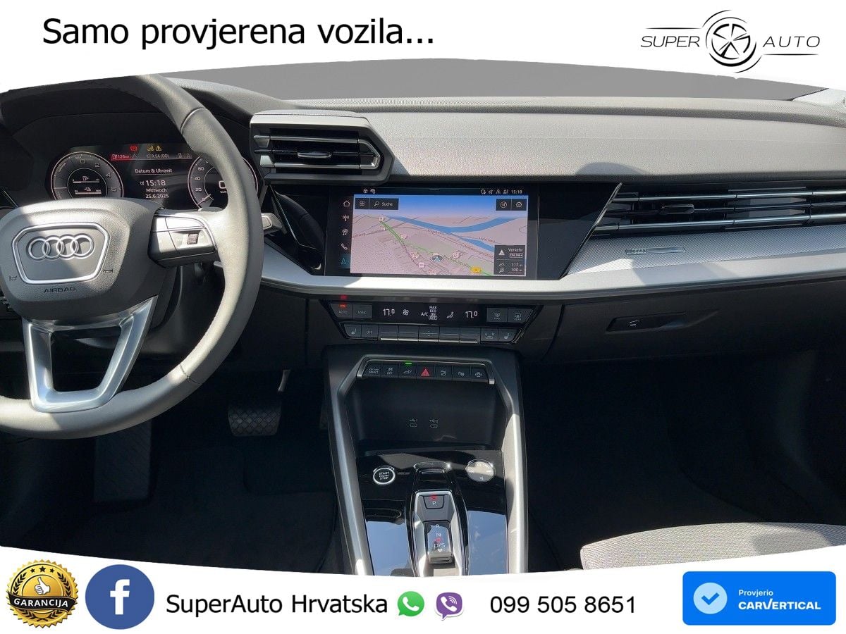Audi A3 40 TFSIe (204 KS) S tronic advanced LED+GR SJED+ACC