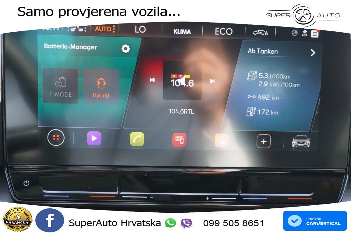 Cupra Formentor 1.4 TSI (204 KS) e-Hybrid DSG LED+GR SJED+ACC