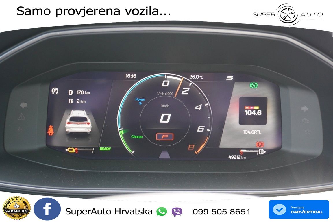 Cupra Formentor 1.4 TSI (204 KS) e-Hybrid DSG LED+GR SJED+ACC