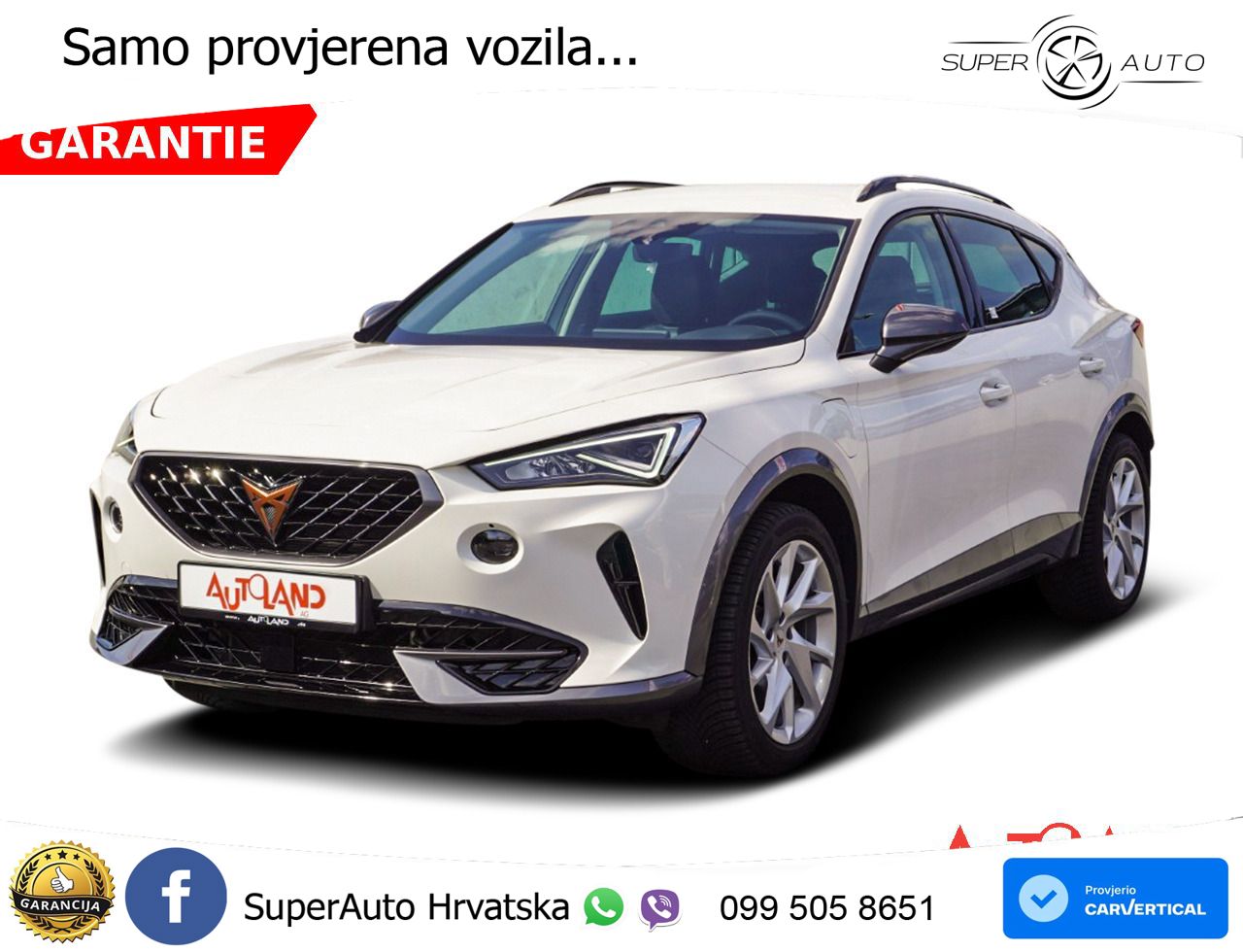 Cupra Formentor 1.4 TSI (204 KS) e-Hybrid DSG LED+GR SJED+ACC