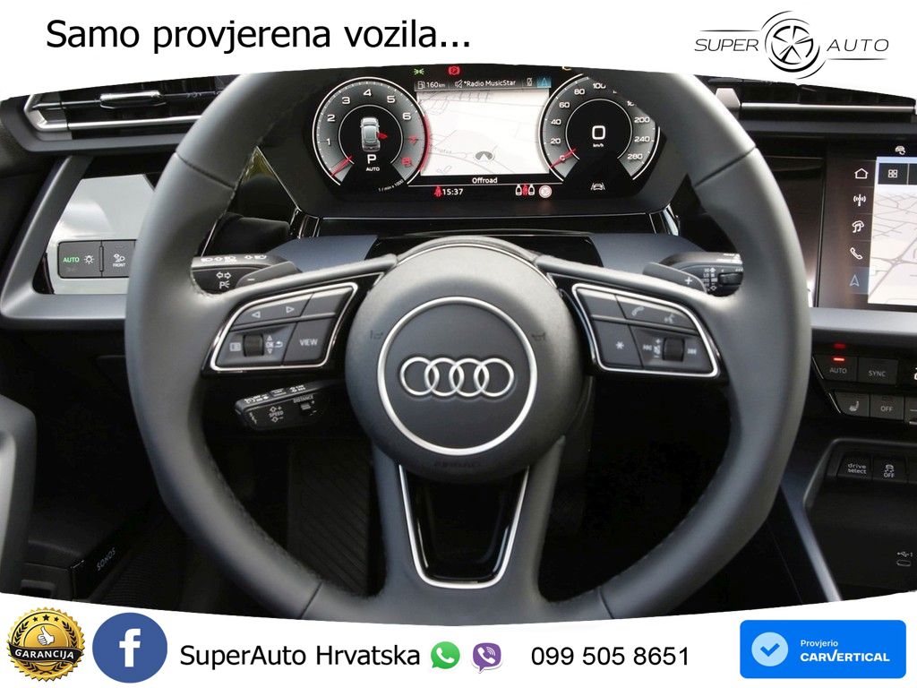 Audi A3 Sportback 40 TFSI (204 KS) quattro S tronic S line