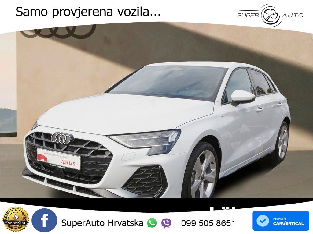 Audi A3 Sportback 40 TFSI (204 KS) quattro S tronic S line