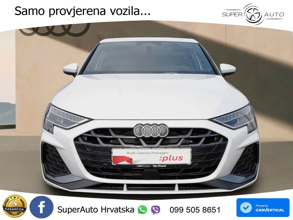 Audi A3 Sportback 40 TFSI (204 KS) quattro S tronic S line