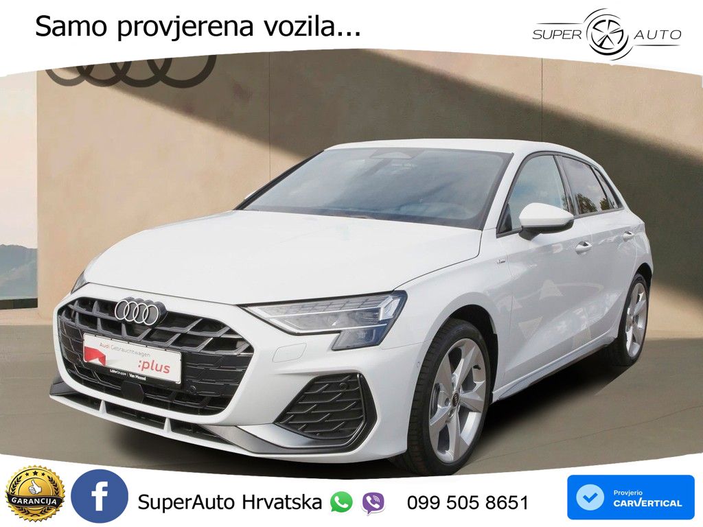 Audi A3 Sportback 40 TFSI (204 KS) quattro S tronic S line