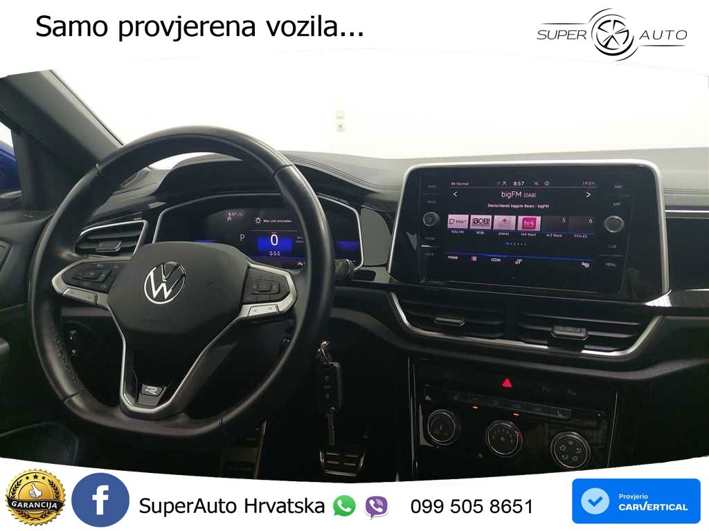 Volkswagen T-Roc 2.0 TSI (190 KS) 4M DSG R-Line LED+GR SJED+ACC