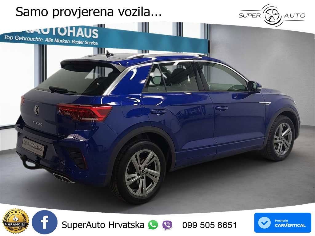 Volkswagen T-Roc 2.0 TSI (190 KS) 4M DSG R-Line LED+GR SJED+ACC