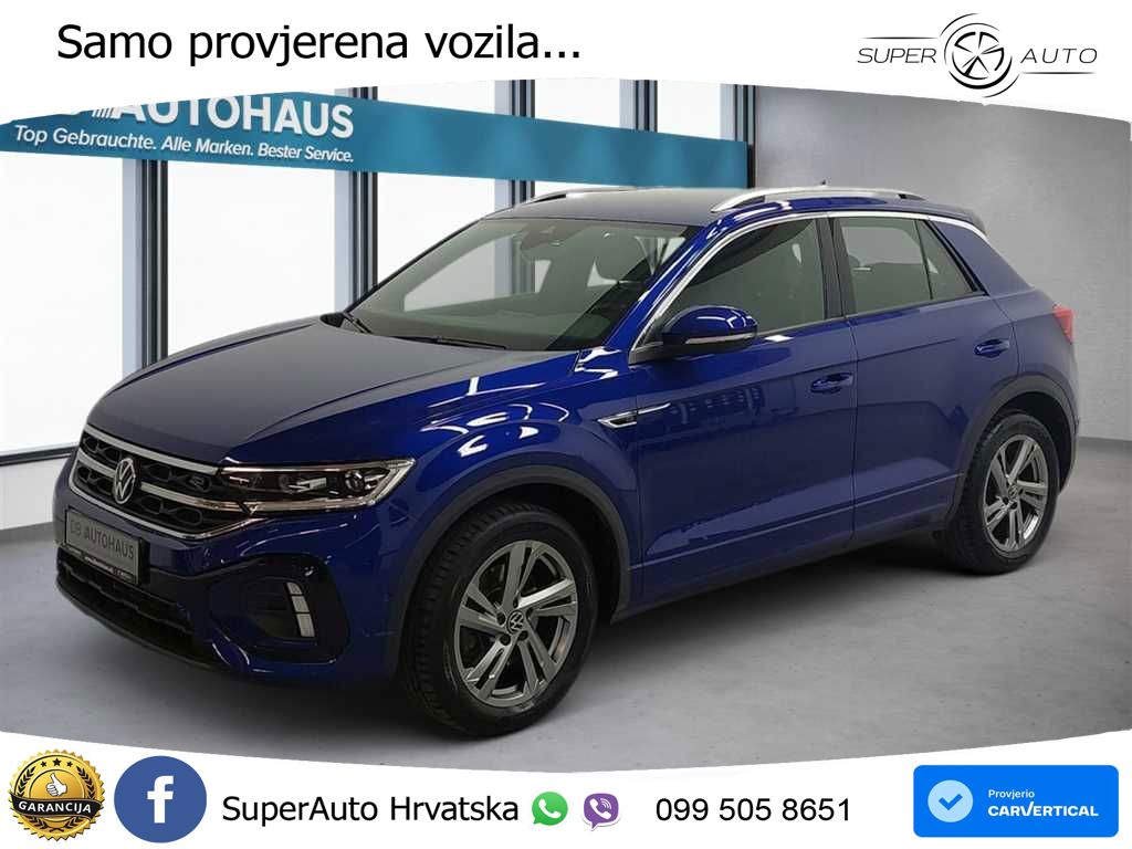 Volkswagen T-Roc 2.0 TSI (190 KS) 4M DSG R-Line LED+GR SJED+ACC