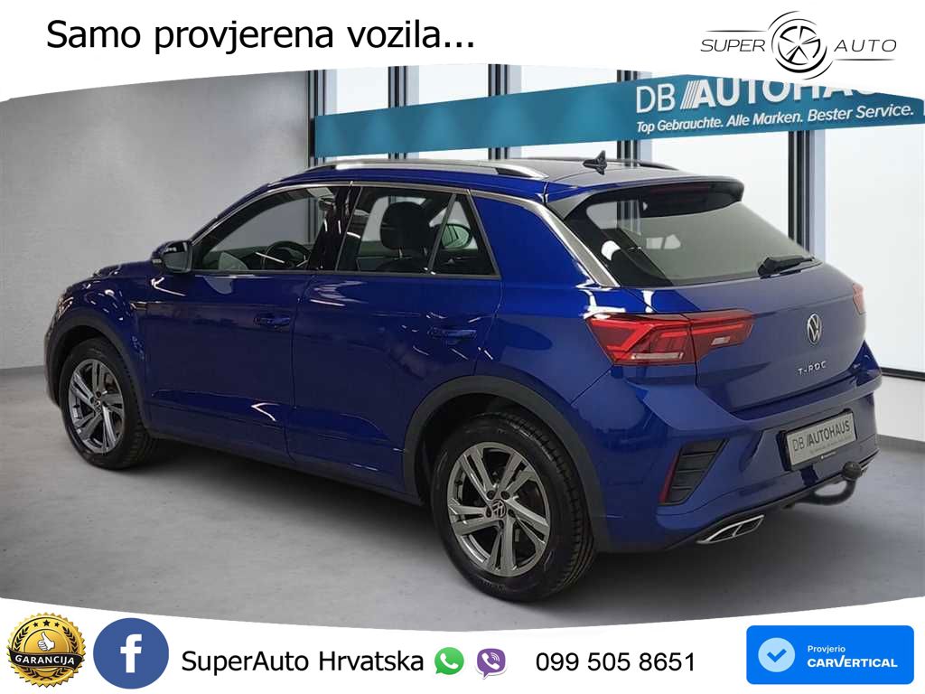 Volkswagen T-Roc 2.0 TSI (190 KS) 4M DSG R-Line LED+GR SJED+ACC