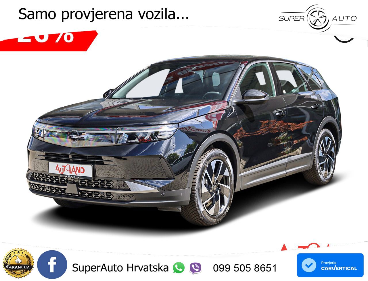 Opel Grandland 1.2 Turbo (145 KS) Hybrid eDCT LED+GR SJED+ACC