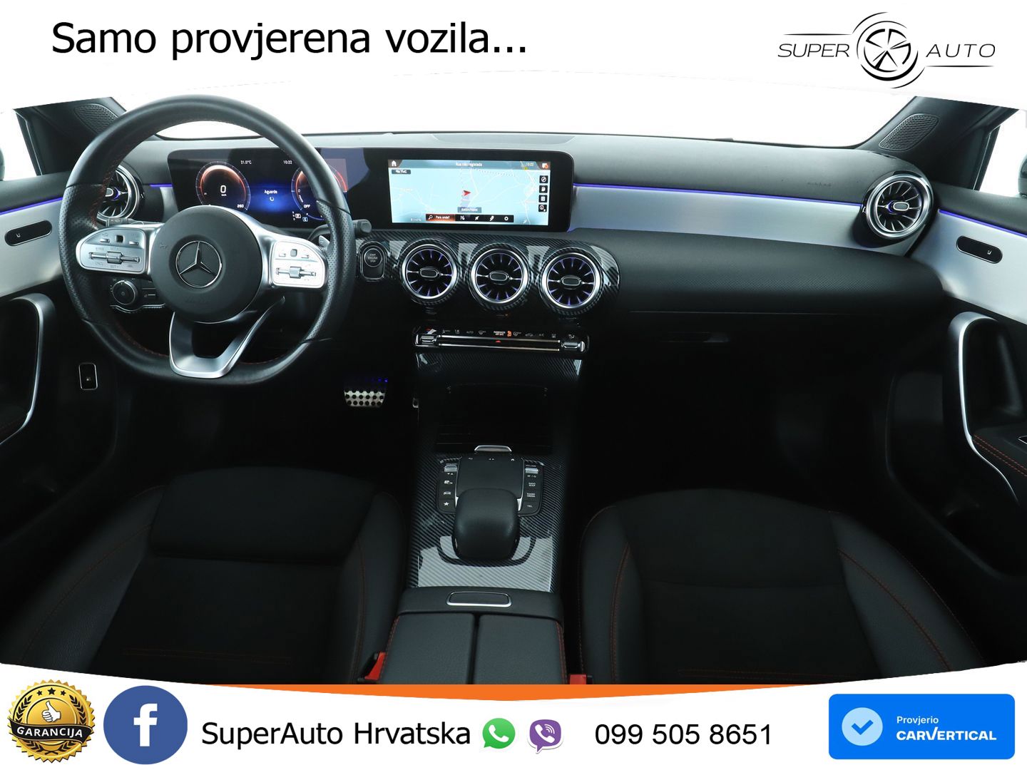 Mercedes-Benz A 250e 8G-DCT AMG LED+GR SJED+ACC