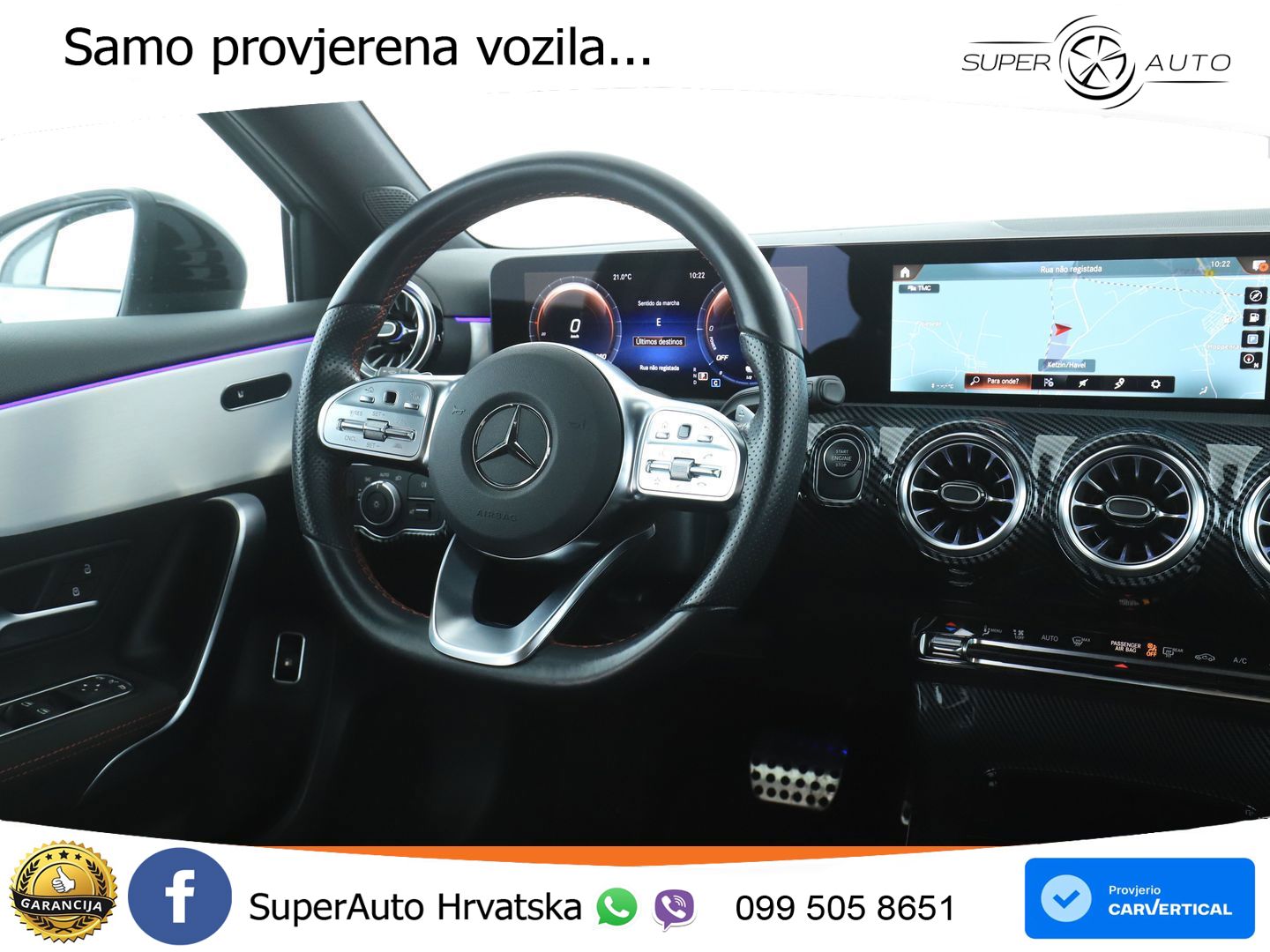 Mercedes-Benz A 250e 8G-DCT AMG LED+GR SJED+ACC