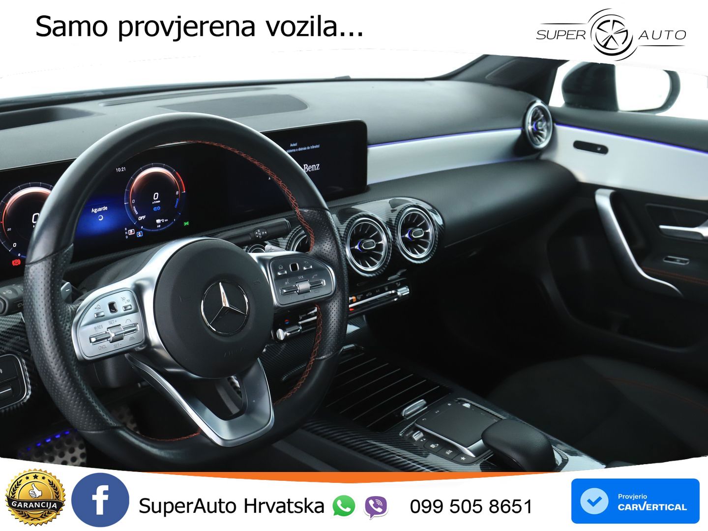 Mercedes-Benz A 250e 8G-DCT AMG LED+GR SJED+ACC