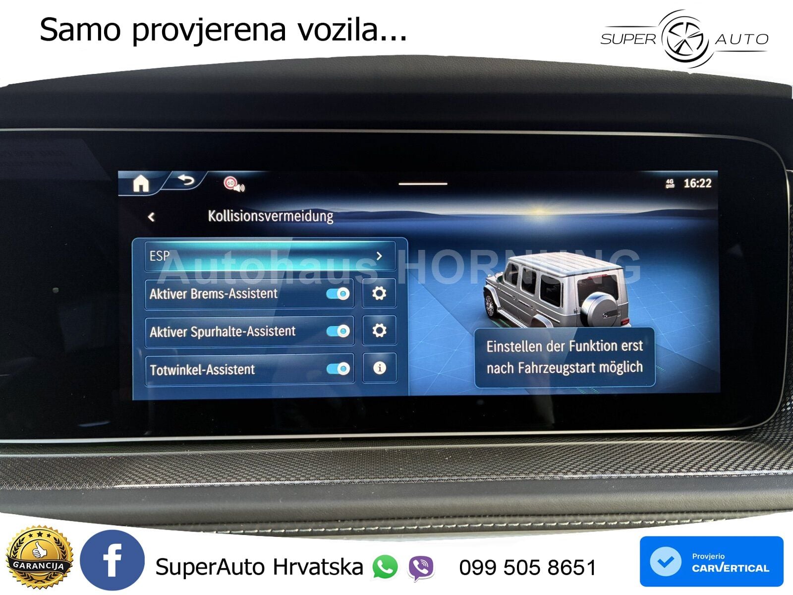 Mercedes G 450d Long (367 KS) 4MATIC 9G-TRONIC AMG LED+GR SJED+ACC